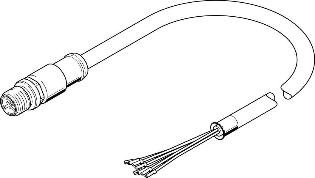 FESTO/费斯托 连接电缆 NEBS-SM12G12-E-5-N-LE12