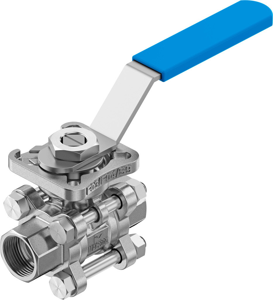 FESTO/费斯托 球阀 VZBE-3/8-WA-63-T-2-F0304-M-V15V15