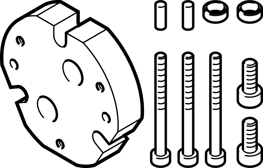 FESTO/费斯托 连接组件 DHAA-G-Q11-35/40-B7G-63