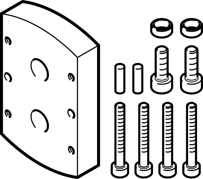 FESTO/费斯托 连接组件 DHAA-G-Q11-25-B5-20