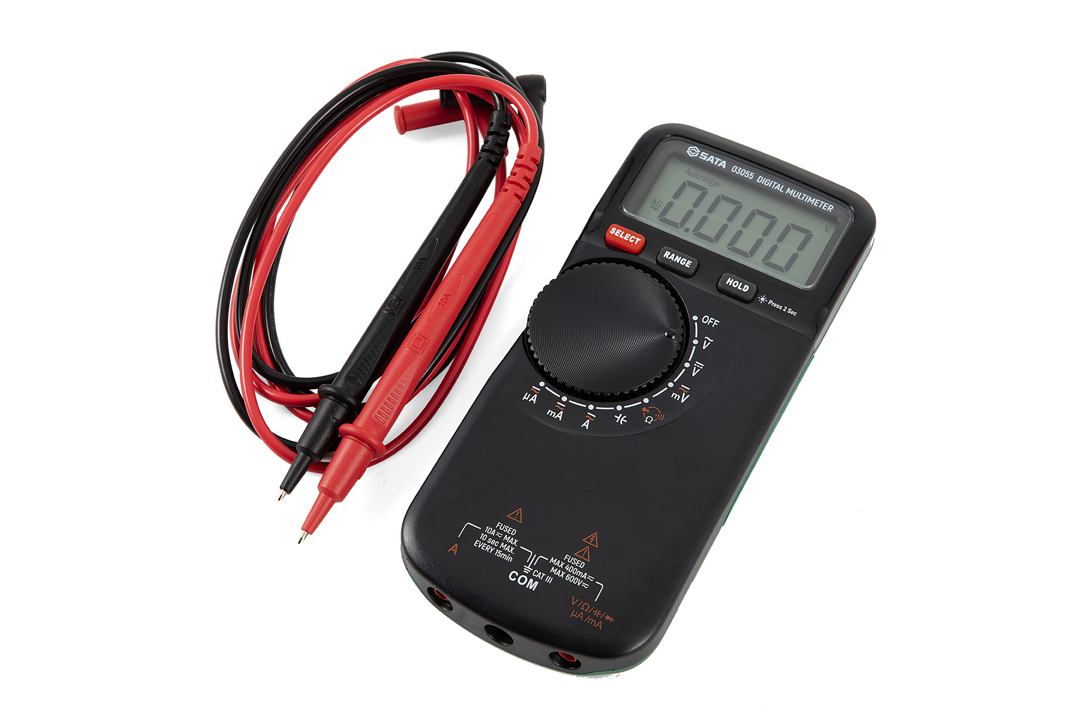 SATA/世达 薄型数字万用表 03055
