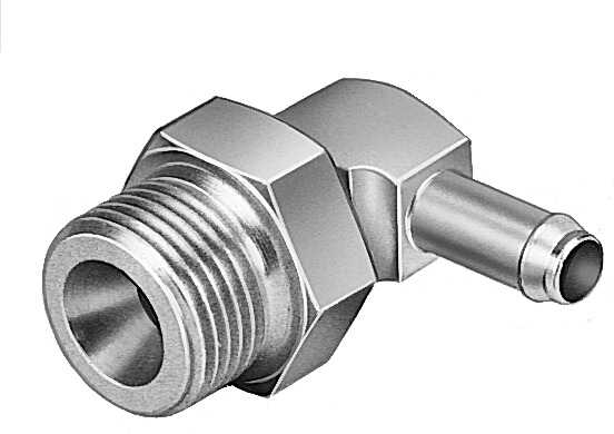 FESTO/费斯托 L 型倒钩式接头 LCN-1/8-PK-6
