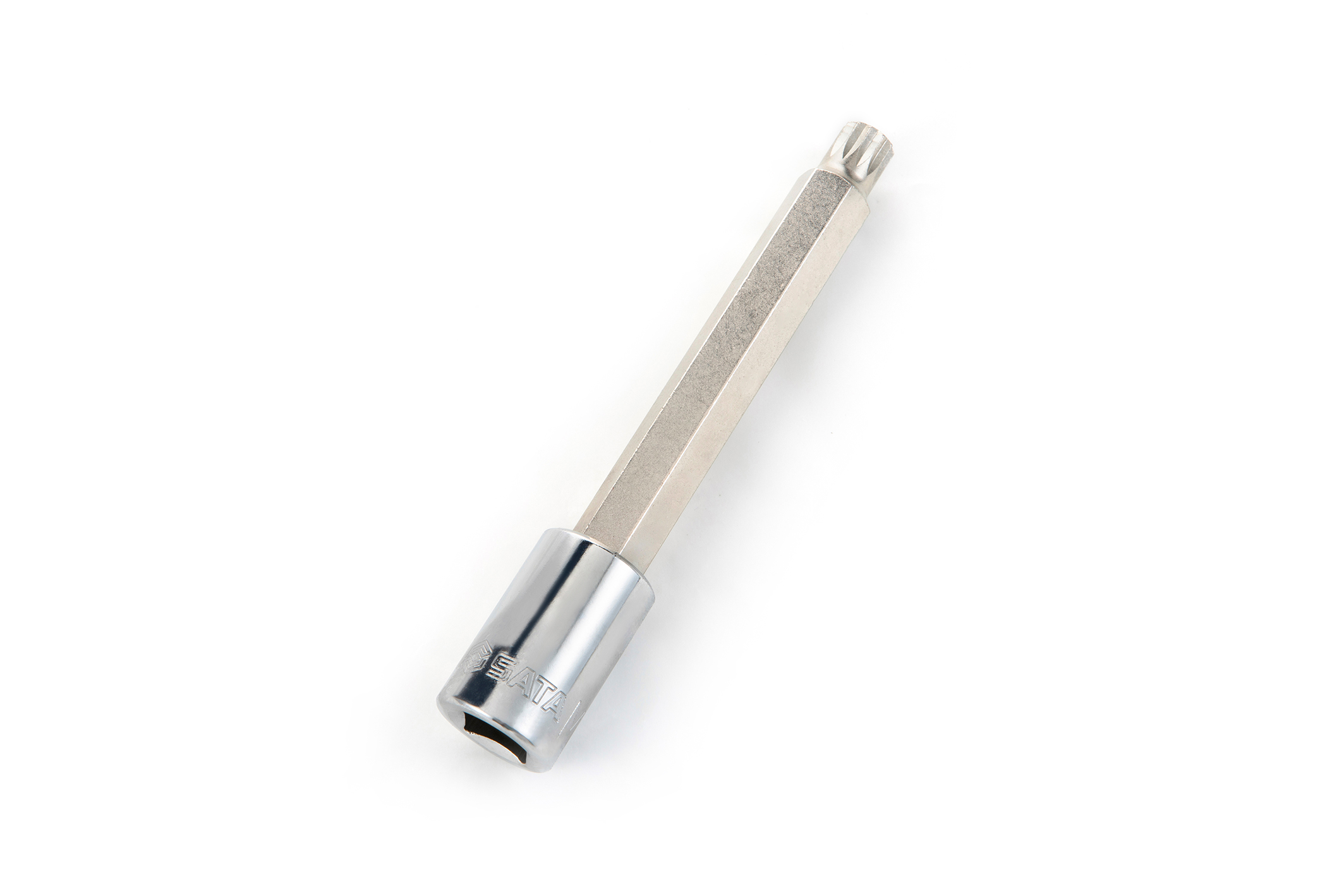 SATA/世达 12.5MM系列140MM长12角旋具套筒M12 25902