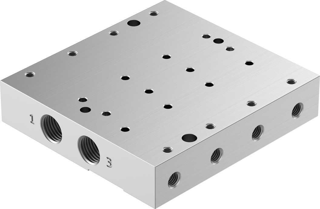 FESTO/费斯托 气路板 VABM-P7-18M-G18-M5-4