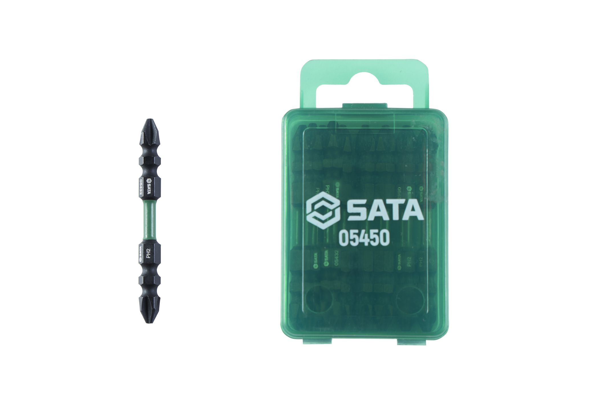 SATA/世达 10件6.3mm系列65mm长抗冲击双头批头#2 05450