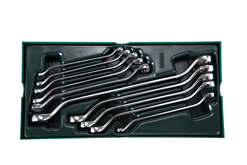 SATA/世达 工具托组套-10件全抛光双梅花扳手 09905