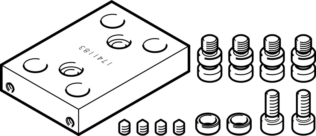 FESTO/费斯托 连接组件 DHAA-G-Q11-32-B11-40