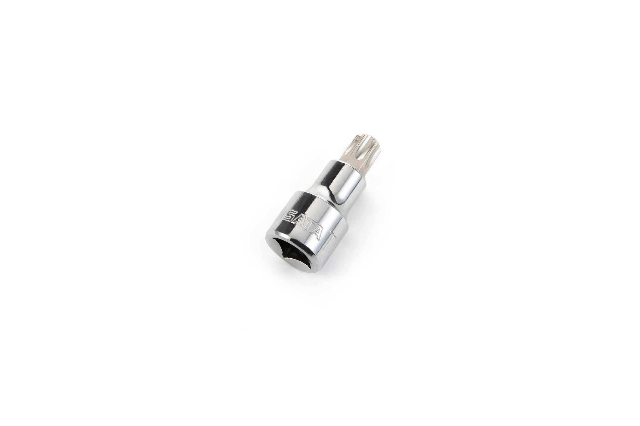SATA/世达 12.5MM系列50MM长花形旋具套筒T55 24108