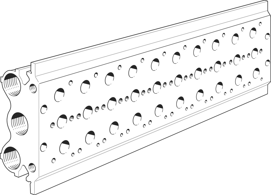 FESTO/费斯托 气路板模块 PRS-1/8-10-BB