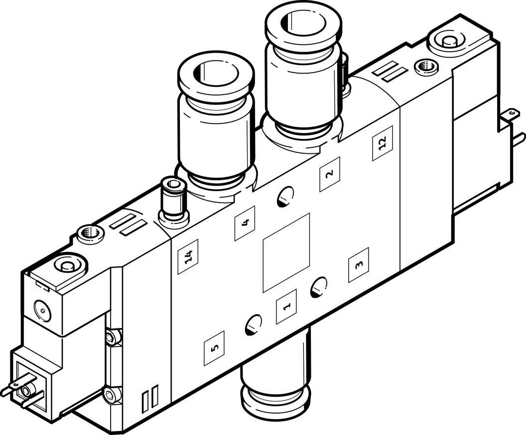 FESTO/费斯托 电磁阀 CPE24-M1H-5JS-QS-10