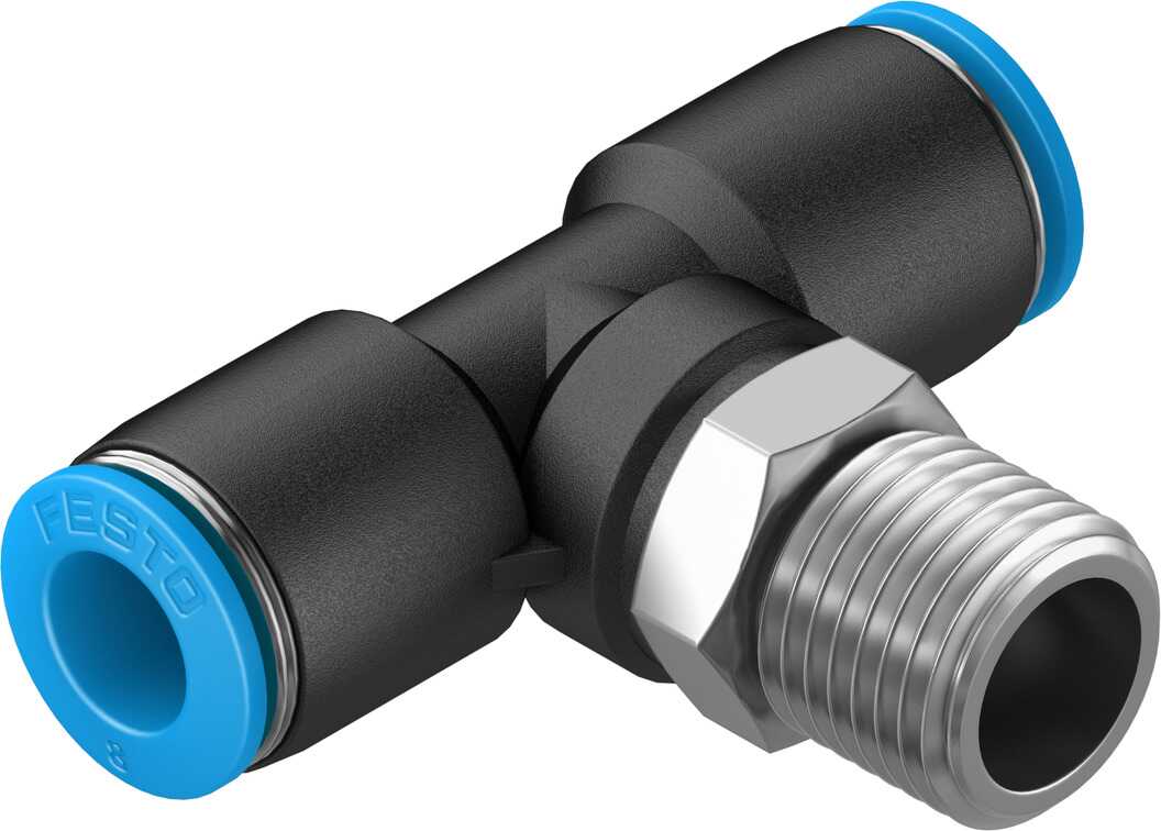 FESTO/费斯托 T 型快插接头 QST-1/4-8-50