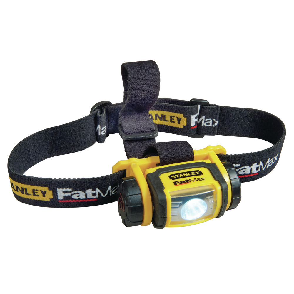 STANLEY/史丹利 FATMAX超亮LED头灯1W-3AAA FMHT70767A-23 焊接，管道