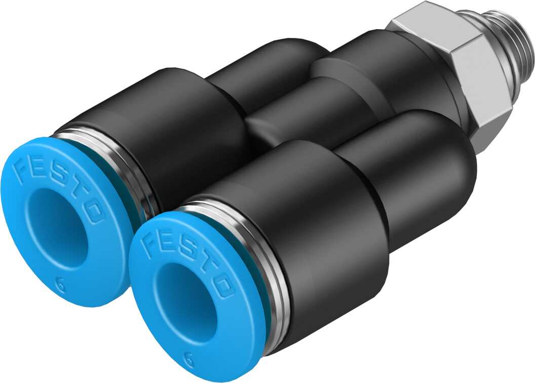 FESTO/费斯托 Y 型快插螺纹接头 QSY-M5-6