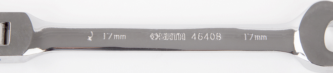 SATA/世达 全抛光活头快扳17MM 46408