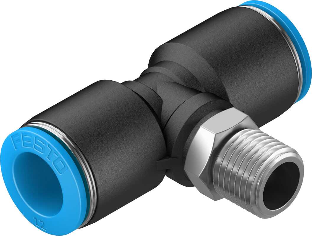 FESTO/费斯托 T 型快插接头 QST-1/4-12