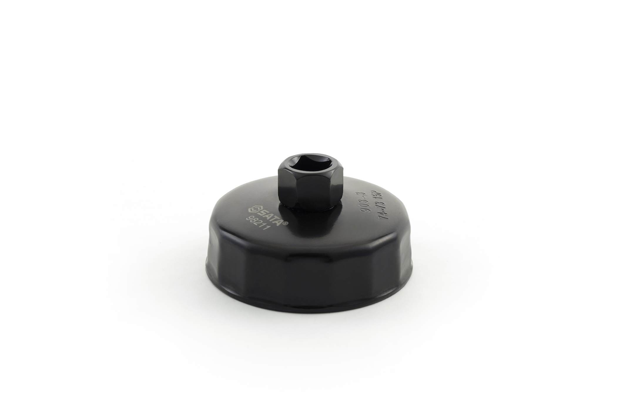 SATA/世达 帽式滤清器扳手74MM，15边 98211