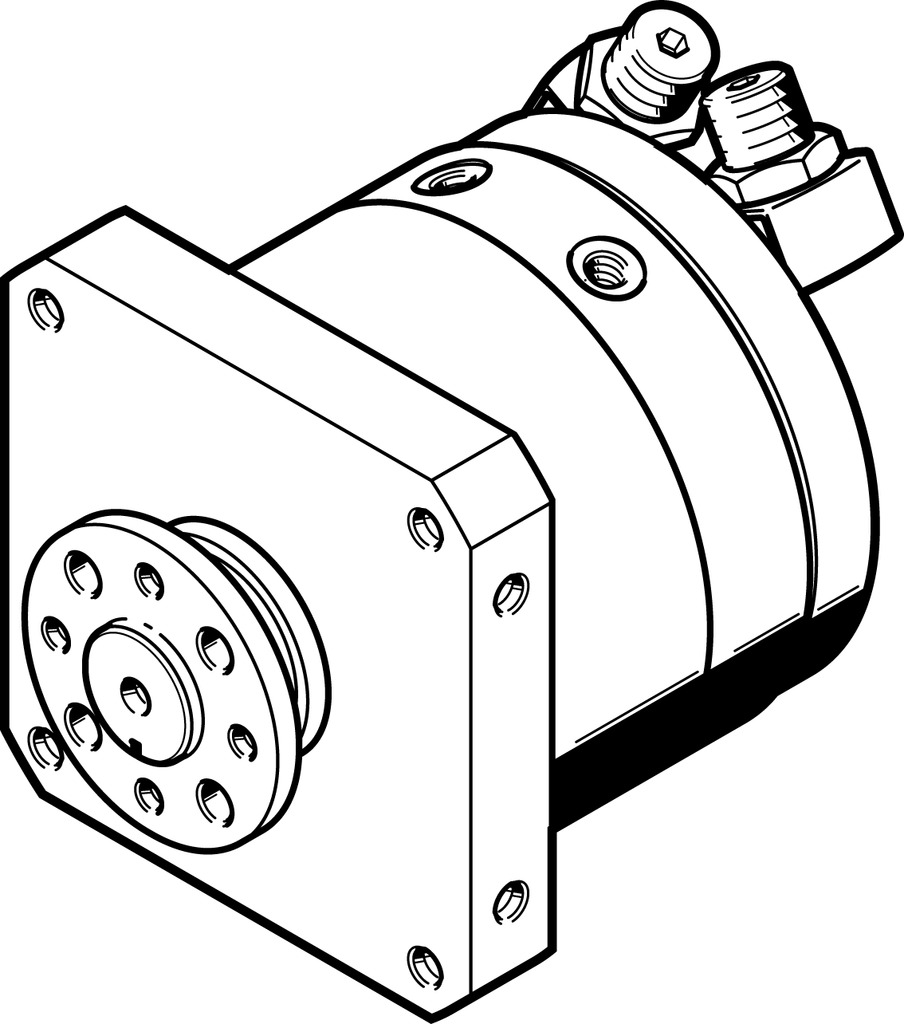 FESTO/费斯托 摆动气缸 DSM-T-12-270-P-FW-A-B
