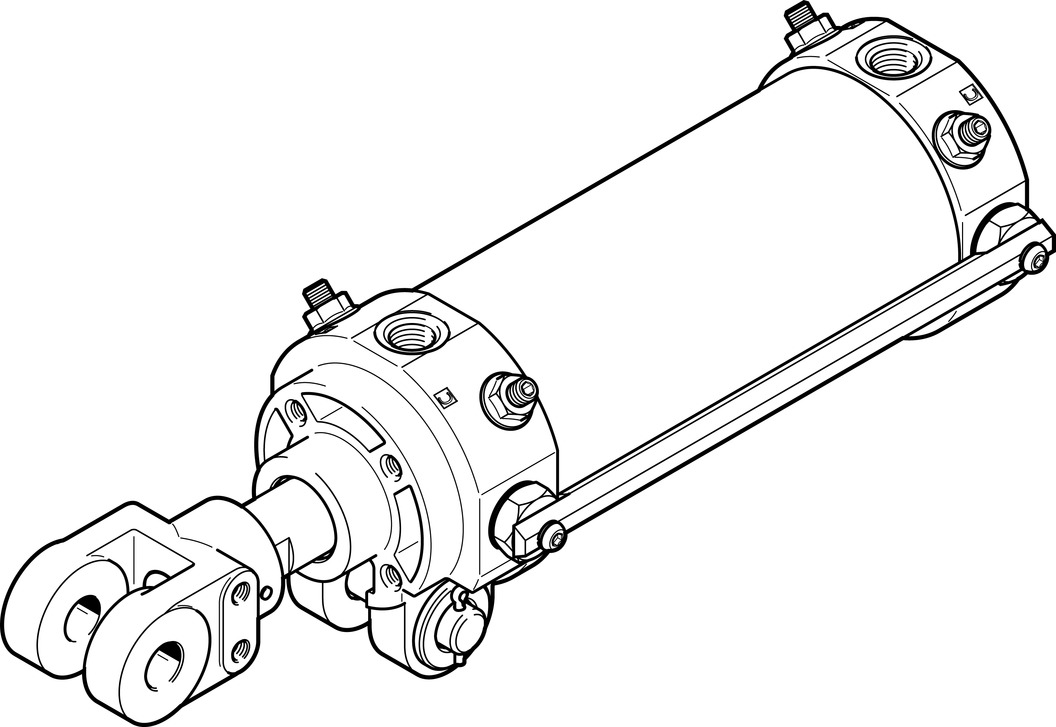 FESTO/费斯托 铰链式气缸 DWA-50-150-Y-A-G