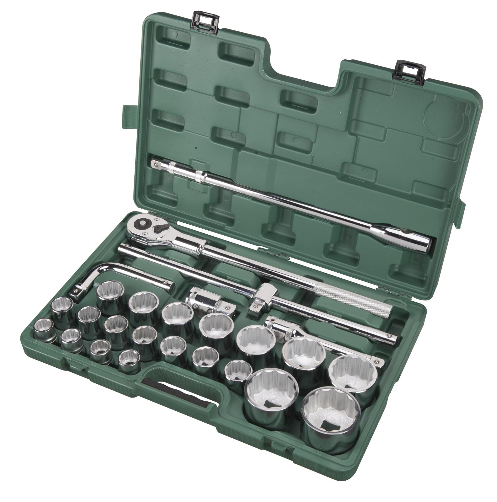 SATA/世达 26件19MM&25MM系列重型套筒组套 09016