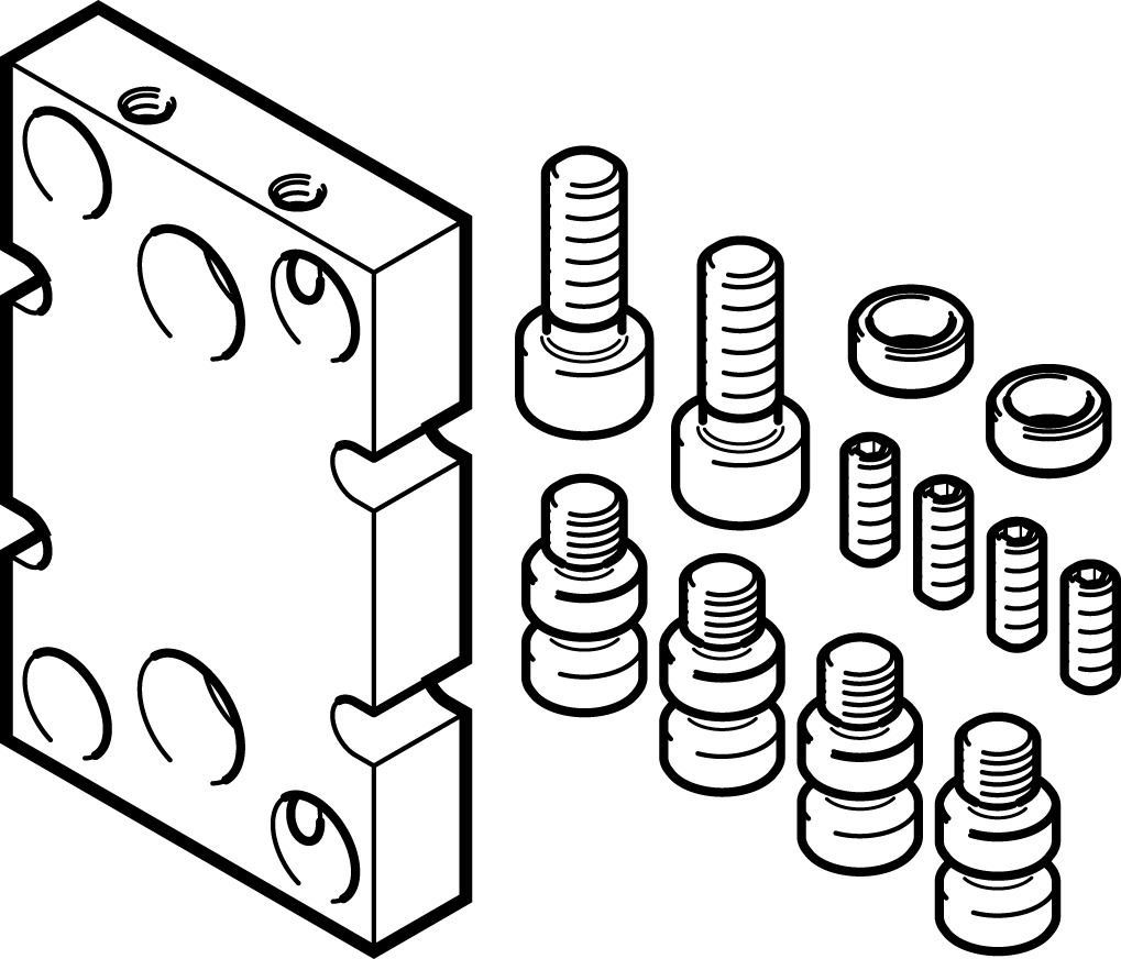 FESTO/费斯托 连接组件 DHAA-G-G6-25-B11-32