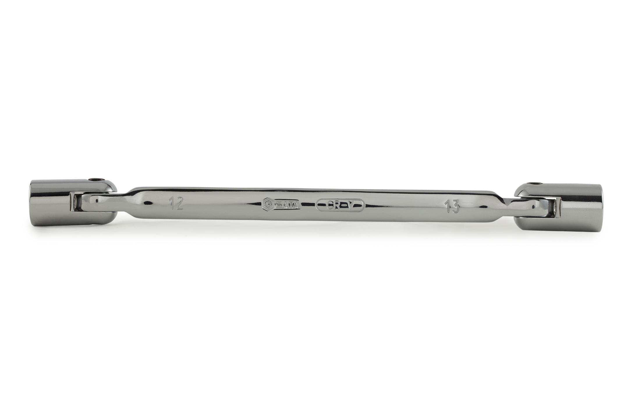 SATA/世达 全抛光双头角度套筒扳手10x11MM 47502
