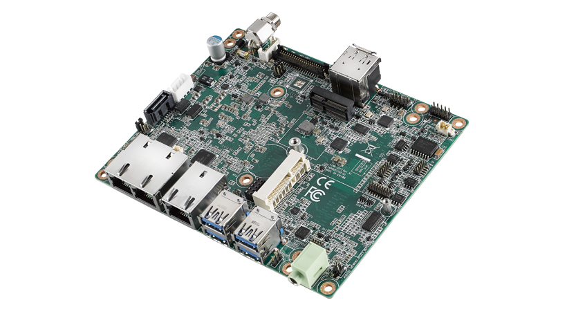 ADVANTECH/研华 英特尔<sup>®</sup>Atom™E3950/E3940QC1.6GHzUTX工业主板，HDMI/eDP(LVDS)/DP++，4COMs和3lan AIMB-U217DZ-S6A1E