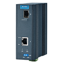 ADVANTECH/研华 GigabitMediaConverterSFPwith1xPoE60W EKI-2741FHPI-AE
