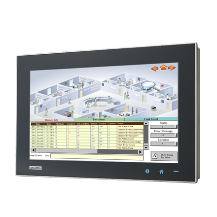 ADVANTECH/研华 15.6\widescreenPCTwithCorei3CPUand4GRAM TPC-1581WP-433BE