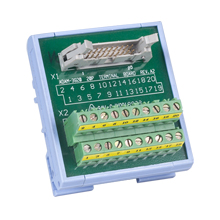 ADVANTECH/研华 DIN导轨安装的20芯扁平电缆接线端子 ADAM-3920-AE