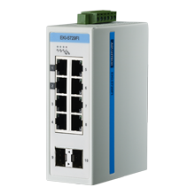 ADVANTECH/研华 2SFP千兆光8千兆电宽温型ProView(组态)系列工业以太网交换机 EKI-5729FI-AE
