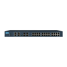 ADVANTECH/研华 24GE+4G组合非托管以太网交换机，19“机架式，-40~75℃ EKI-2428G-4CI-AE