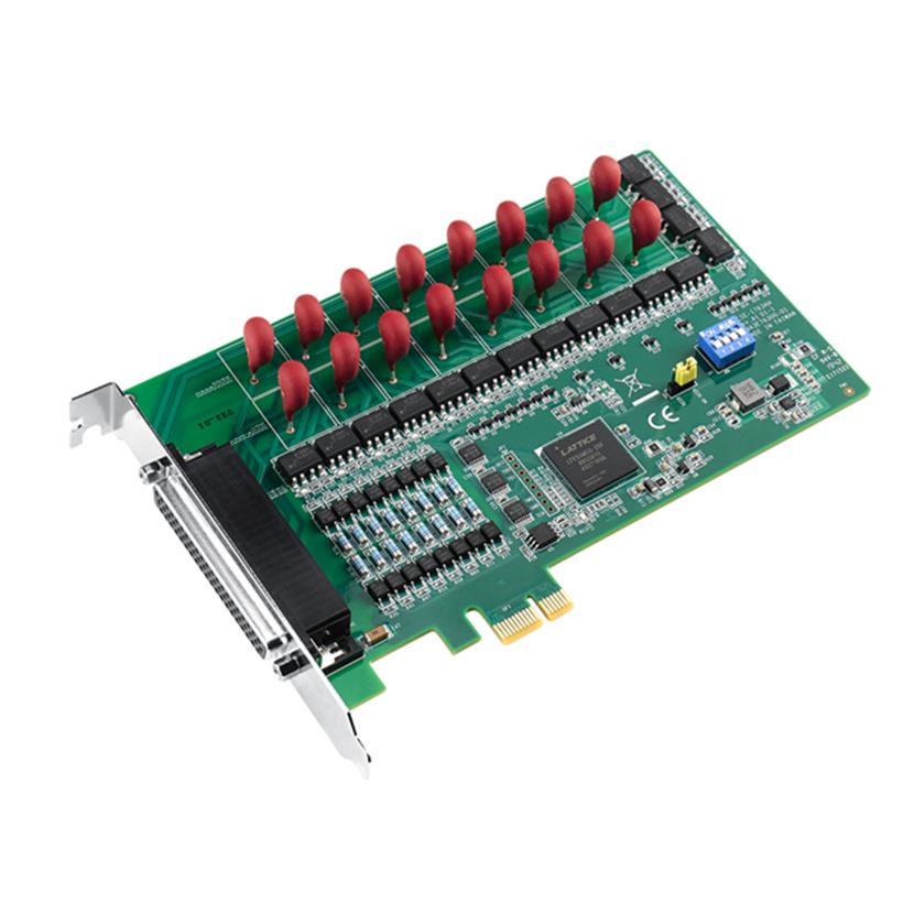 ADVANTECH/研华 16通道固态继电器输出，16通道带数字滤波和中断隔离数字输入PCIE卡 PCIE-1763AH-AE