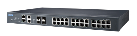 ADVANTECH/研华 24GE+4GCombo端口机架式三层工业以太网交换机，-40～75℃ EKI-9628G-4CI-AE