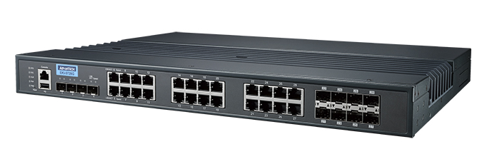 ADVANTECH/研华 4x10GbE+16GE+8GEComboL3ManagedEthernetSwitch-40~85℃ EKI-9728G-4X8CI-AE
