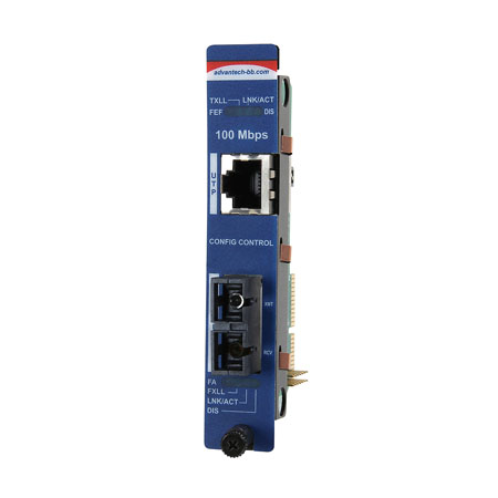 ADVANTECH/研华 ManagedModularMediaConverter100MbpsMultimode1300nm5kmST(alsoknownasiMcV850-15613) IMC-751-MMST