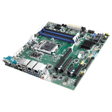 ADVANTECH/研华 Intel<sup>®</sup>Xeon<sup>®</sup>E3/8th&9thGenCore™i7/i5/i3LGA1151MicroATXwithHDMI/2DP++/eDP(LVDS)/6COM4LANsUSB3.1ATXor12VDC-IN AIMB-586QG2-00A1E