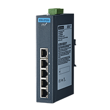 ADVANTECH/研华 5端口全千兆非网管型工业以太网交换机-40~75℃ EKI-2725I-CE