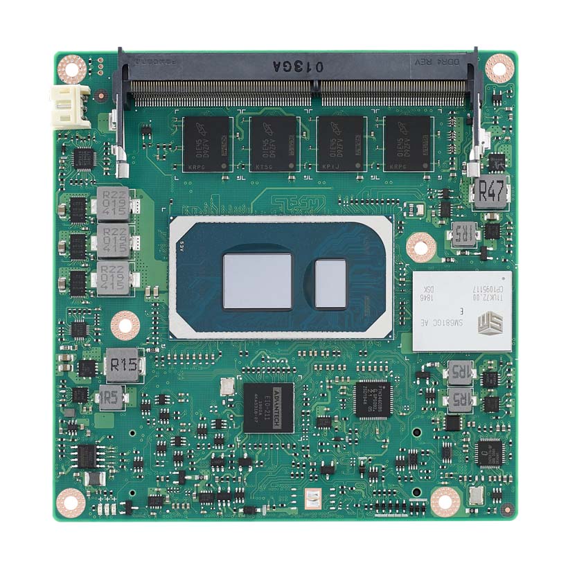 ADVANTECH/研华 11thGen.Intel<sup>®</sup>Core™ProcessorU-Series(CodeName:TigerLake-UP3)COMExpress<sup>®</sup>CompactType6 SOM-6883C3-U2A1