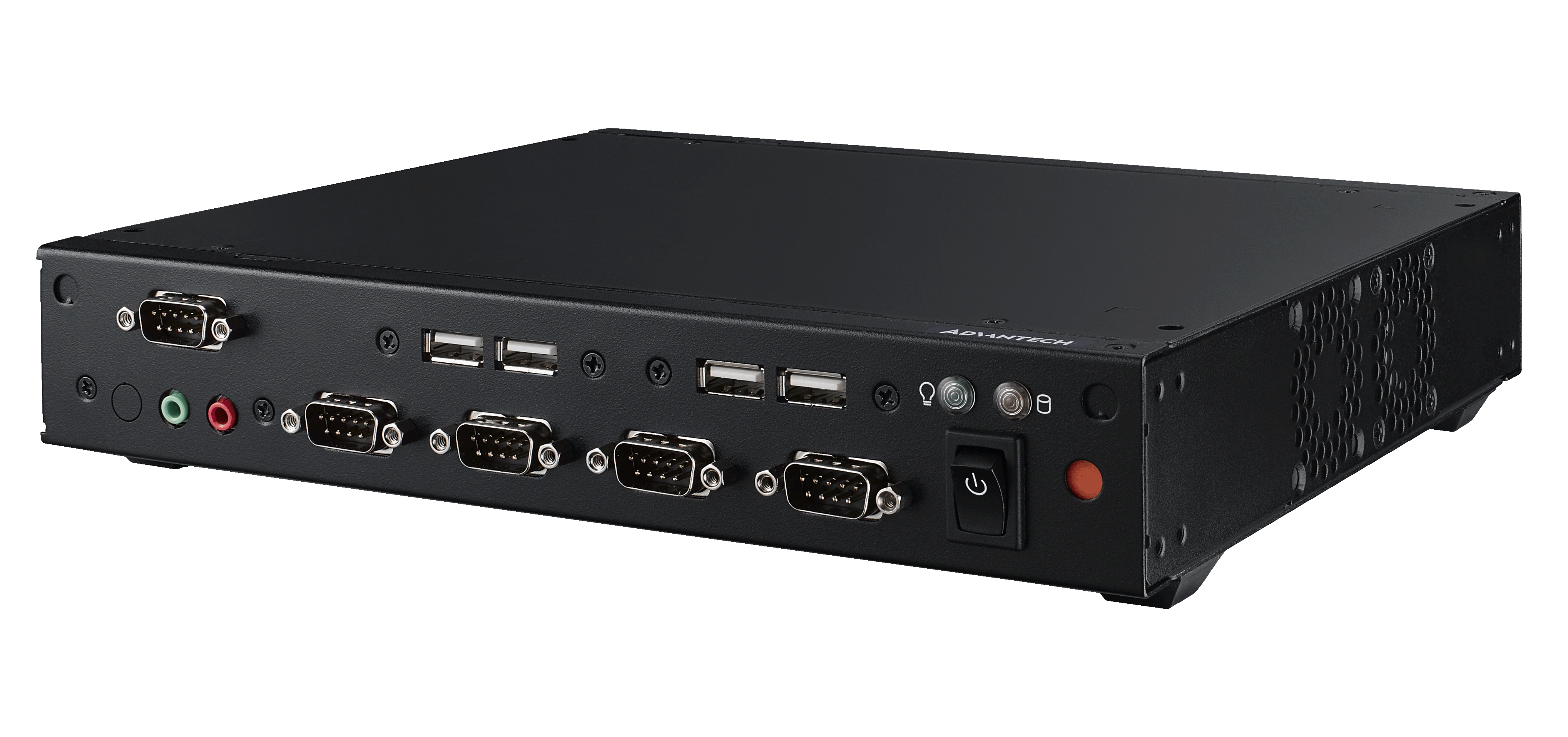 ADVANTECH/研华 基于Intel第四代ATOM/CeleronJ1900，风扇/无风扇设计，1U超薄可上架嵌入式工控机 AIMB-T1215DW-00Y0E