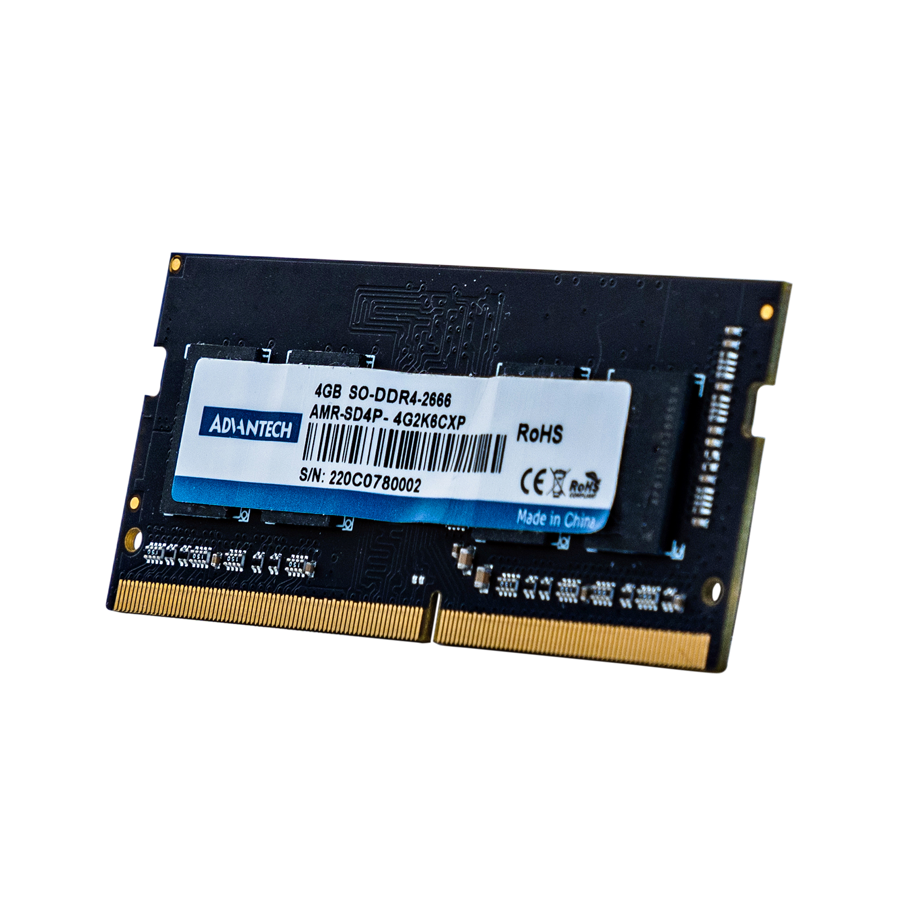 ADVANTECH/研华 SODIMM204pinDDR3L16004GB512x8(0℃~+85℃） CNR-SD3P-4G1K6PE