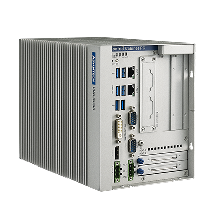 ADVANTECH/研华 高效能嵌入式无风扇工业电脑，搭配Intel<sup>®</sup>Core™i处理器，2×GbE2×mPCIeHDMIDVI-I UNO-3283G-634AE