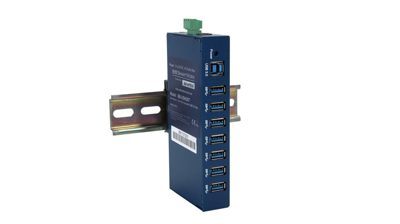 ADVANTECH/研华 SEVENPORTINDUSTRIALUSB3.0HUB BB-USH207