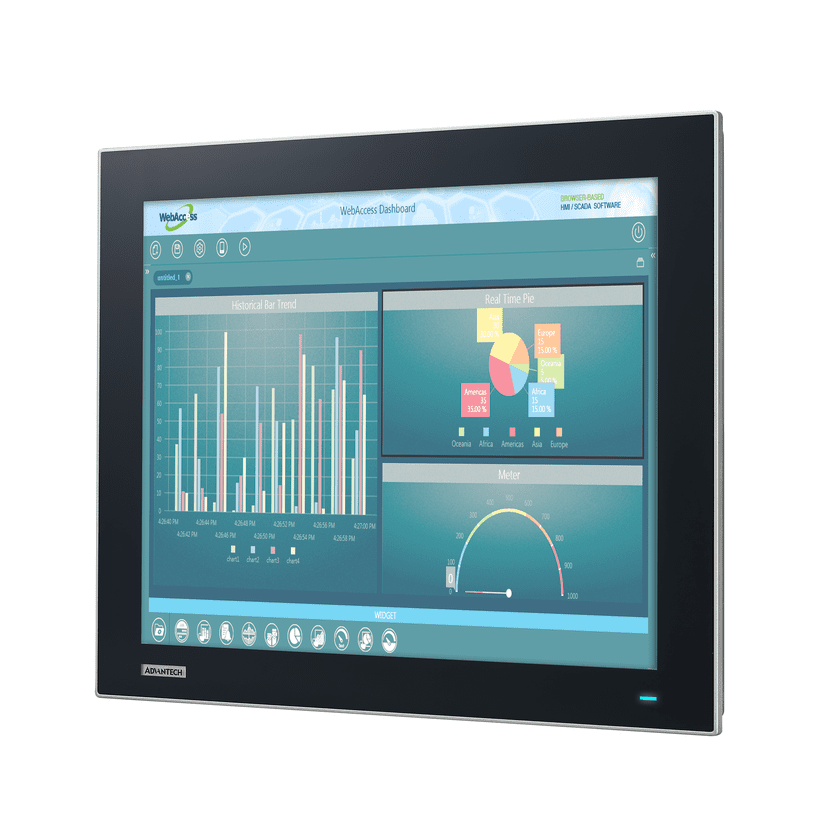 ADVANTECH/研华 17\SXGATFTLEDLCDTouchPanelComputerwith8thGen.Intel<sup>®</sup>Core™i3/i5/i7Processorbuilt-in8GDDR4RAM TPC-317-R833A