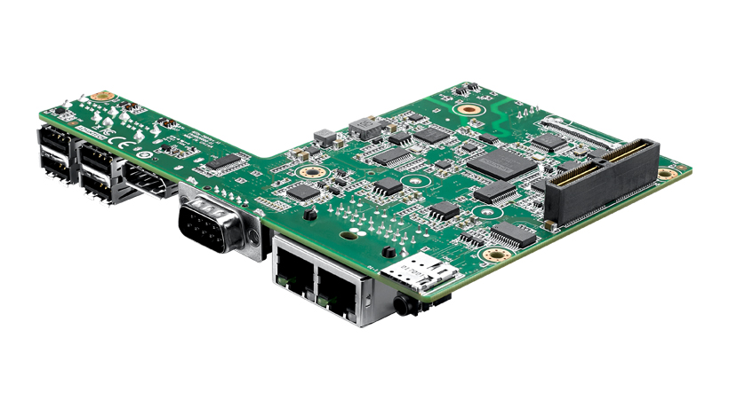 ADVANTECH/研华 M.2B-key，高速miniPCIe，双IntelLAN，4个USB2.0、8个COM MIOe-260L-00A1