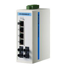 ADVANTECH/研华 2光4电百兆ProView(组态)系列工业以太网交换机(包含单模/多模、SC/ST接口) EKI-5524MMI-ST-AE