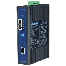 ADVANTECH/研华 工业级千兆以太网光电转换器 EKI-2741LX-BE