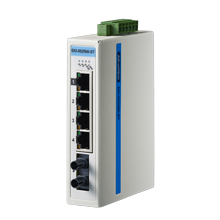 ADVANTECH/研华 1光4电百兆ProView(组态)系列工业以太网交换机（包含单模/多模、SC/ST接口） EKI-5525MI-ST-AE