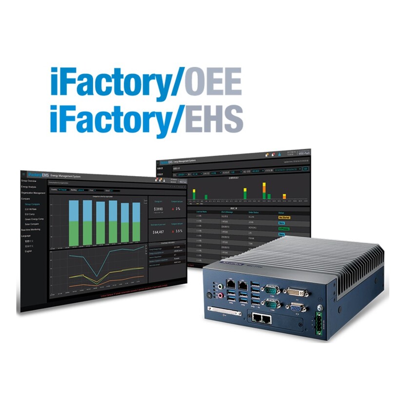 ADVANTECH/研华 MIC7700/i3/16G/128&128G/Linux/OEE/EHS/5Dev IFS-EGM-M77A