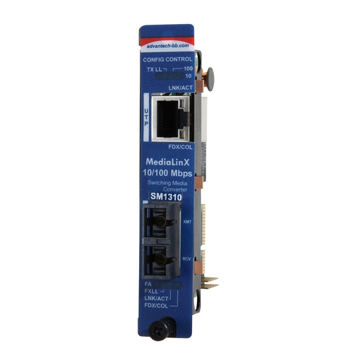 ADVANTECH/研华 ManagedModularMediaConverter100MbpsSinglemode1310xmt40kmST(alsoknownasiMcV850-15717) IMC-750-SEST