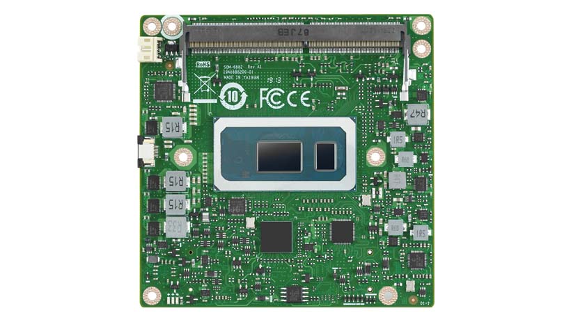ADVANTECH/研华 Intel<sup>®</sup>8thGenCoreProcessorsCOMExpressCompactModuleR3.0Type6 SOM-6882CR-U0A1